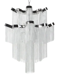 Beliani Kattokruunu 6 Polttimoa Hopea Mucone Online