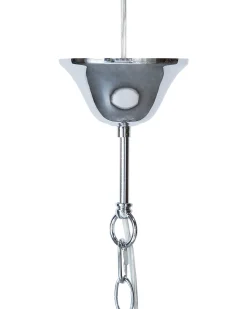 Beliani Kattokruunu 5 Polttimoa Metalli Hopea Locone Discount