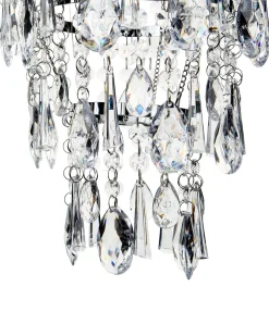 Beliani Kattokruunu Rauta Hopea Entwash Outlet