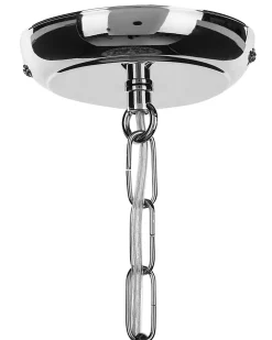 Beliani Kattokruunu Rauta Hopea Entwash Outlet