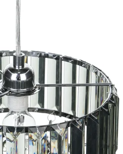 Beliani Kattokruunu Rauta Vaaleanharmaa Adorn Discount