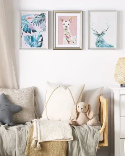 Beliani Kehystetty Taulu Monivarinen 30 X 40 Cm Balala Outlet