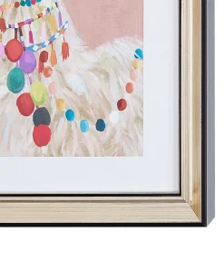 Beliani Kehystetty Taulu Monivarinen 30 X 40 Cm Balala Outlet