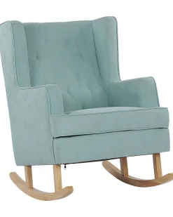 Beliani Keinutuoli Kangas Mintunvihrea Trondheim Ii Discount