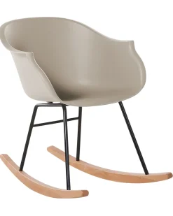 Beliani Keinutuoli Muovi Beige Harmony New