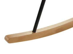 Beliani Keinutuoli Muovi Keltainen Harmony Clearance