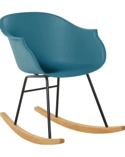 Beliani Keinutuoli Muovi Sinivihrea Harmony Fashion