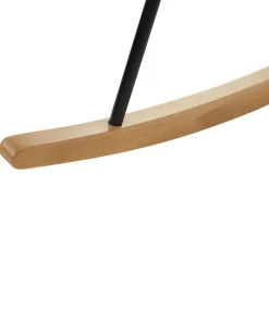 Beliani Keinutuoli Muovi Valkoinen Harmony Hot