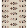 Beliani Kelim-Matto Puuvilla Beige/Musta 160 X 230 Cm Niavan Cheap