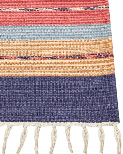 Beliani Kelim-Matto Puuvilla Monivarinen 140 X 200 Cm Gandzak Discount