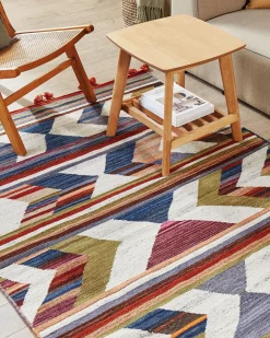 Beliani Kelim-Matto Villa Monivarinen 140 X 200 Cm Mrgashat Store