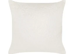 Beliani Kermanvalkoinen Kohokuvioitu Paivapeittosetti 160 X 220 Rudkhan Best