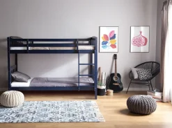 Beliani Kerrossanky Manty Laivastonsininen 90 X 200 Cm Revin Clearance