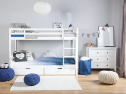 Beliani Kerrossanky Manty Säilytystila Valkoinen 90 X 200 Cm Radon Flash Sale