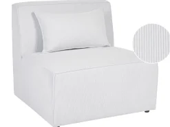 Beliani Keskimoduuli Vakosametti Luonnonvalkoinen Lemvig Best Sale