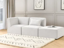 Beliani Keskimoduuli Vakosametti Luonnonvalkoinen Lemvig Best Sale