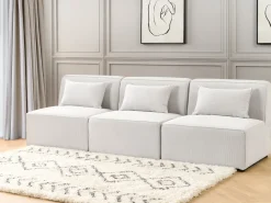 Beliani Keskimoduuli Vakosametti Luonnonvalkoinen Lemvig Best Sale