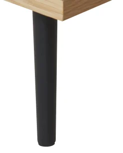 Beliani Kirjahylly 4 Hyllya 2 Laatikkoa Vaalea Puu/Valkoinen Richmond Cheap