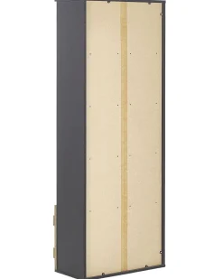 Beliani Kirjahylly 4 Hyllya Kaappi Vaalea Puu/Musta Salter Cheap