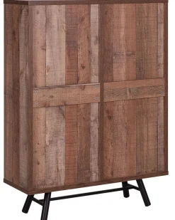 Beliani Kirjahylly 4 Hyllya Kaappi 2 Laatikkoa Vaalea Puu Atlanta Flash Sale