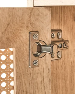 Beliani Kirjahylly 3 Hyllya Kaappi Vaalea Puu Parton Discount