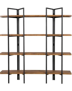 Beliani Kirjahylly 4 Hyllya Tumma Puu Compton Best Sale