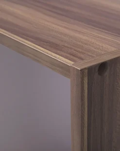 Beliani Kirjahylly 5 Hyllya Tumma Puu/Valkoinen Orilla Discount