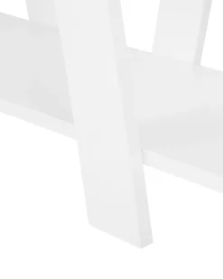 Beliani Kirjahylly 5 Hyllya Valkoinen Escalante Fashion