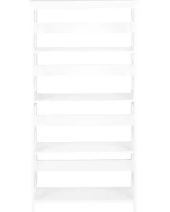 Beliani Kirjahylly 4 Hyllya Valkoinen Foster Store