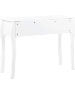 Beliani Konsolipoyta 2 Laatikkoa Valkoinen Klawock Best