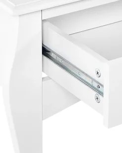 Beliani Konsolipoyta 2 Laatikkoa Valkoinen Klawock Best