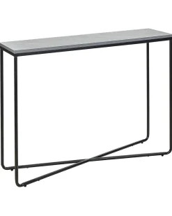 Beliani Konsolipoyta Harmaa/Musta Lakota Sale