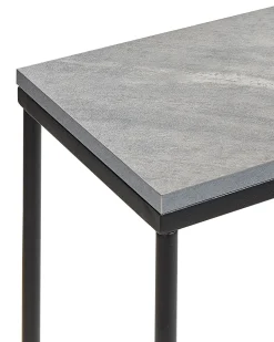 Beliani Konsolipoyta Harmaa/Musta Lakota Sale