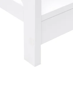 Beliani Konsolipoyta Laatikko Valkoinen Montgomery Best