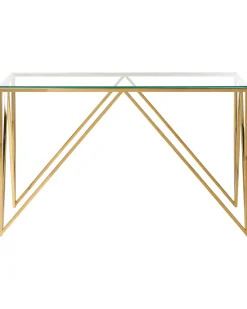 Beliani Konsolipoyta Lasitasolla Rosteri Kulta Weso Clearance