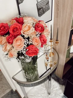 Beliani Konsolipoyta Peililasi Hopea Toulouse Cheap