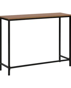 Beliani Konsolipoyta Tumma Puu/Musta Tulia Store