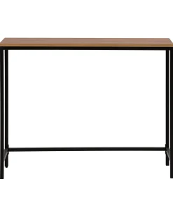 Beliani Konsolipoyta Tumma Puu/Musta Tulia Store