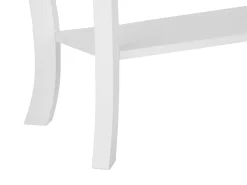 Beliani Konsolipoyta Vaalea Puu/Valkoinen Hartford Shop