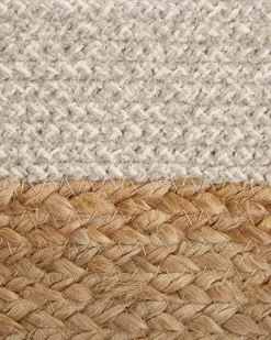 Beliani Kori Hiekanruskea/Vaaleanharmaa 2 Kpl Naulla New