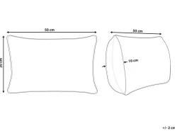 Beliani Koristetyyny 30 X 50 Cm Monivarinen Betula Shop