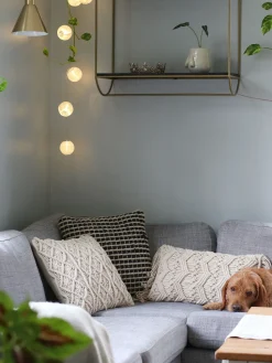 Beliani Koristetyyny 45 X 45 Cm Mustavalkoinen Yoncali Cheap