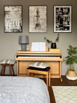 Beliani Koristetyyny Beige/Musta 30 X 50 Cm 2 Kpl Pulmonaria Clearance