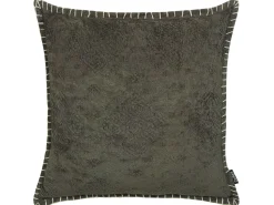 Beliani Koristetyyny Harmaa Kohokuvioitu 45 X 45 Cm 2 Kpl Melur Outlet