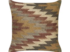 Beliani Koristetyyny Juutti Monivarinen 45 X 45 Cm Deepor Discount