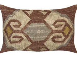 Beliani Koristetyyny Juutti Monivarinen 30 X 50 Cm 2 Kpl Urpad Fashion