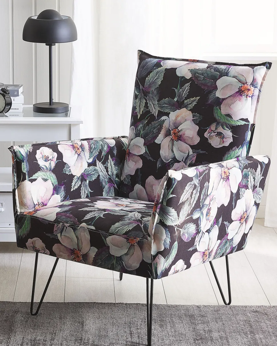 Beliani Koristetyyny Kangas Harmaa 45 X 45 Cm 2 Kpl Nolana Best