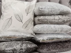 Beliani Koristetyyny Kangas Hopea 45 X 45 Cm 2 Kpl Aster Best