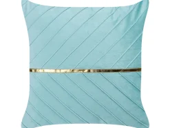 Beliani Koristetyyny Kangas Vaaleansininen 45 X 45 Cm 2 Kpl Coneflower Discount