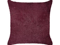 Beliani Koristetyyny Kangas Viininpunainen 45 X 45 Cm 2 Kpl Pilea Cheap